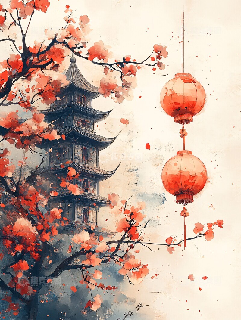 高清大图下载【趣麦麦图】新年祝福新年祝福春节1