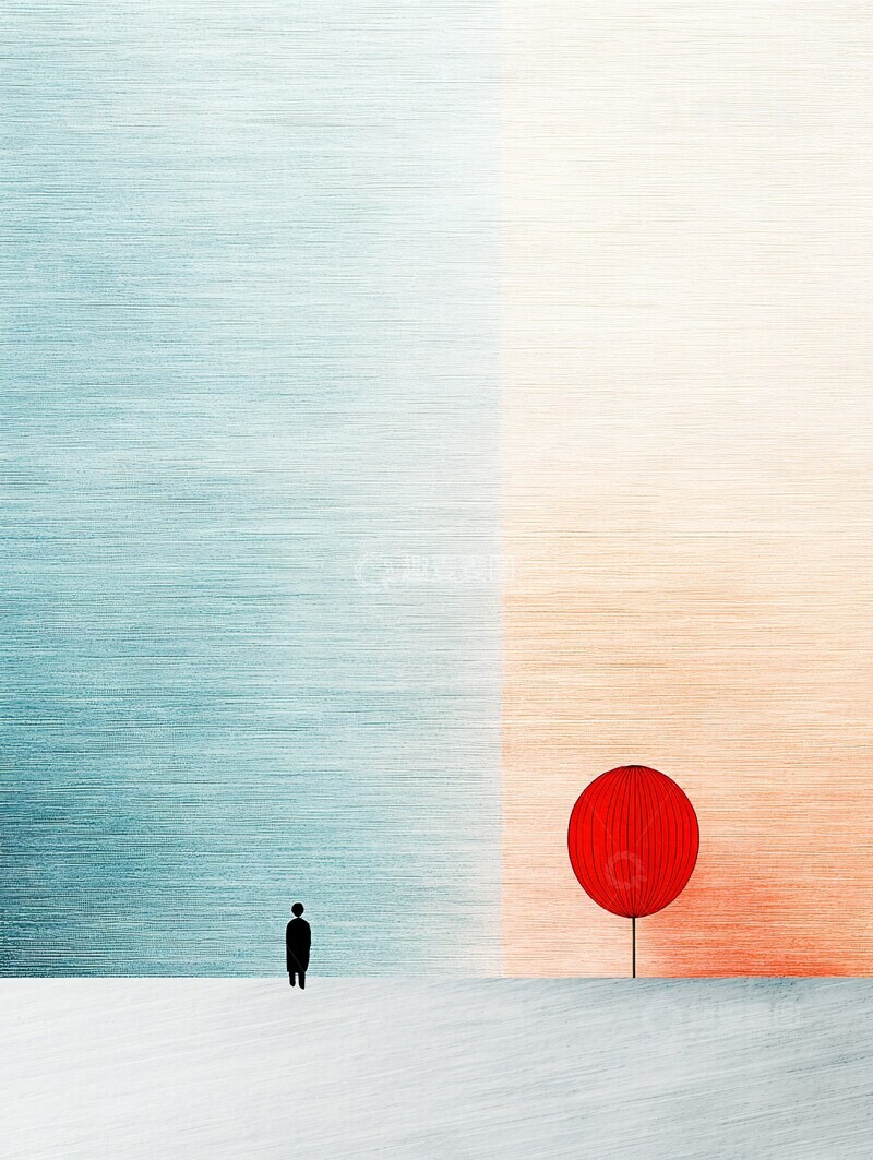 高清大图下载【趣麦麦图】红灯笼与条纹2