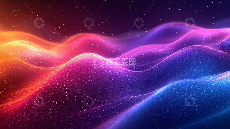 高清大图下载【趣麦麦图】数字网络节点图2