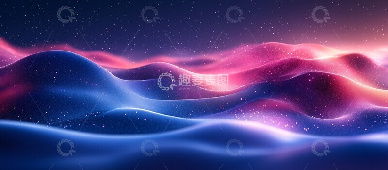 高清大图下载【趣麦麦图】蓝色紫色渐变背景2