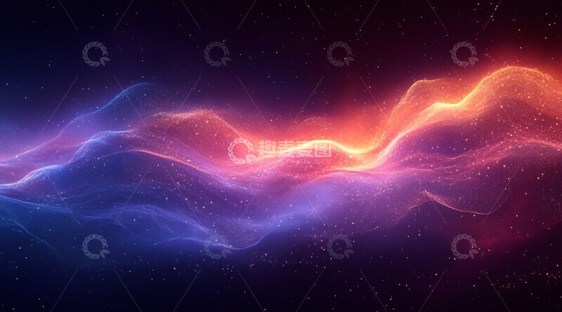 高清大图下载【趣麦麦图】暗黑流动光影2