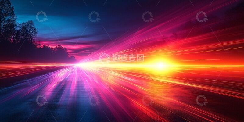 高清大图下载【趣麦麦图】光影线条背景2