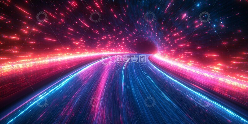 高清大图下载【趣麦麦图】光影线条背景3