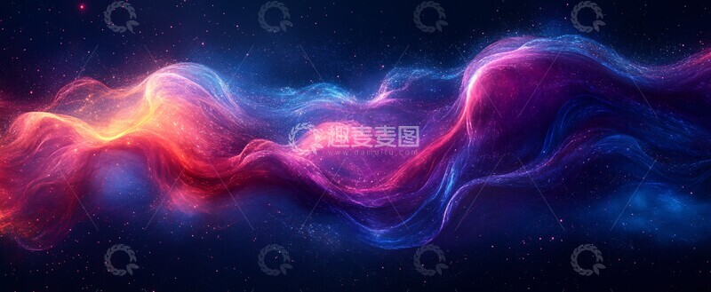 高清大图下载【趣麦麦图】深蓝紫发丝映像2