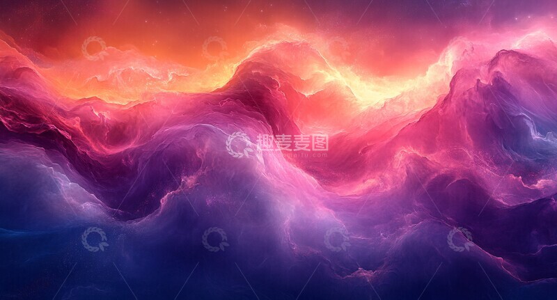 高清大图下载【趣麦麦图】紫色粉色渐变背景3