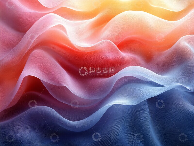 高清大图下载【趣麦麦图】波浪抽象背景3