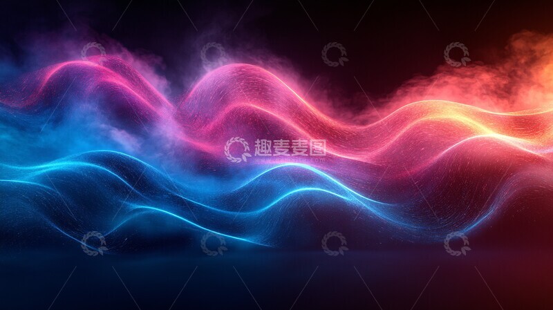 高清大图下载【趣麦麦图】优雅线条交织3