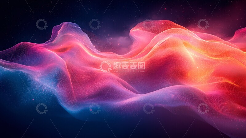 高清大图下载【趣麦麦图】优雅线条交织2