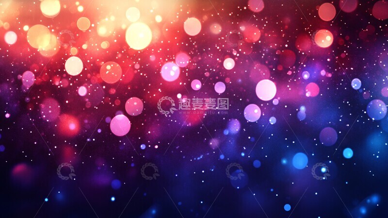 高清大图下载【趣麦麦图】紫色光波抽象背景2