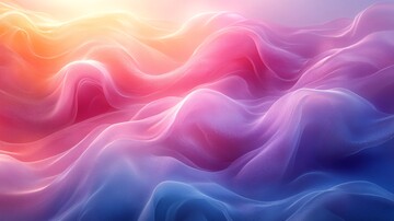 粉色波浪背景3