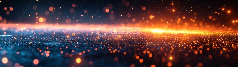 高清大图下载【趣麦麦图】科技线条粒子背景3