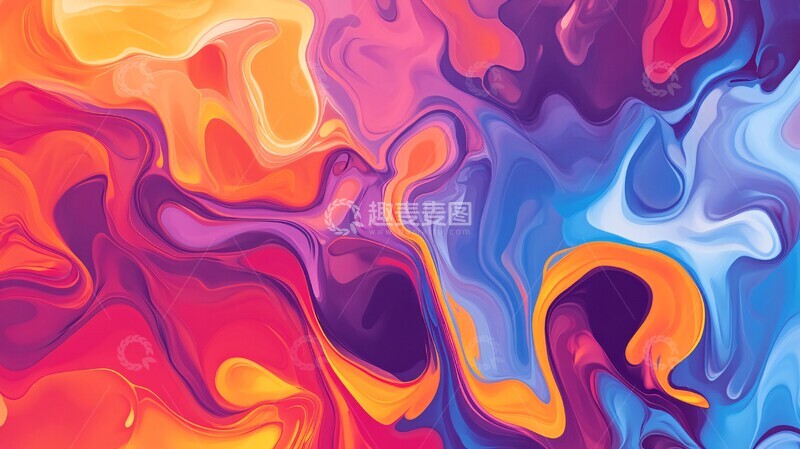 流动色彩纹理3