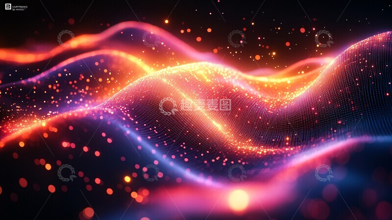 高清大图下载【趣麦麦图】数字节点与几何设计1