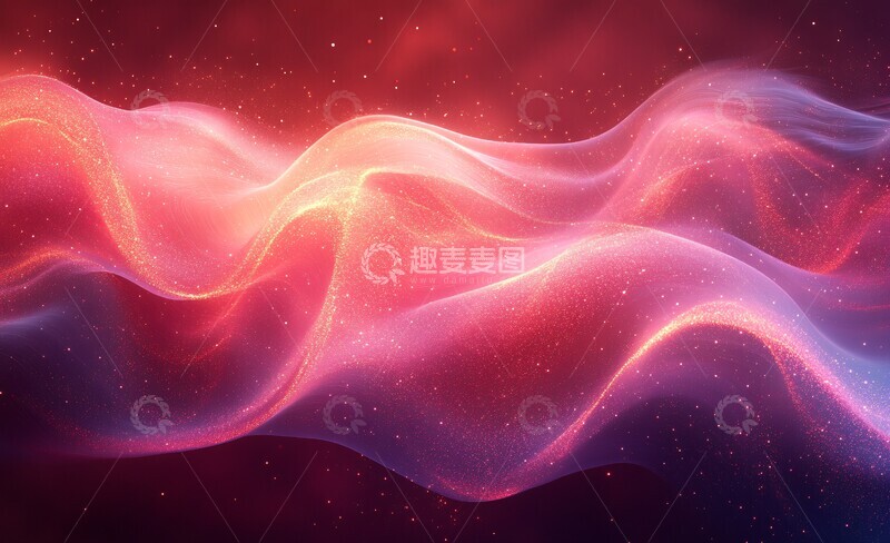 高清大图下载【趣麦麦图】数字信息流曲线