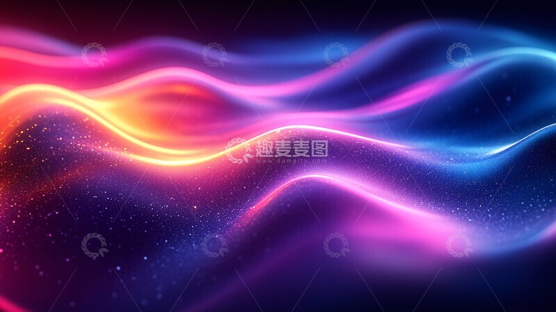 高清大图下载【趣麦麦图】铬色渐变背景