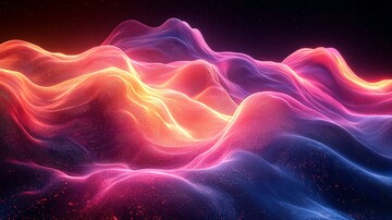 波浪光影波浪光影粉色1