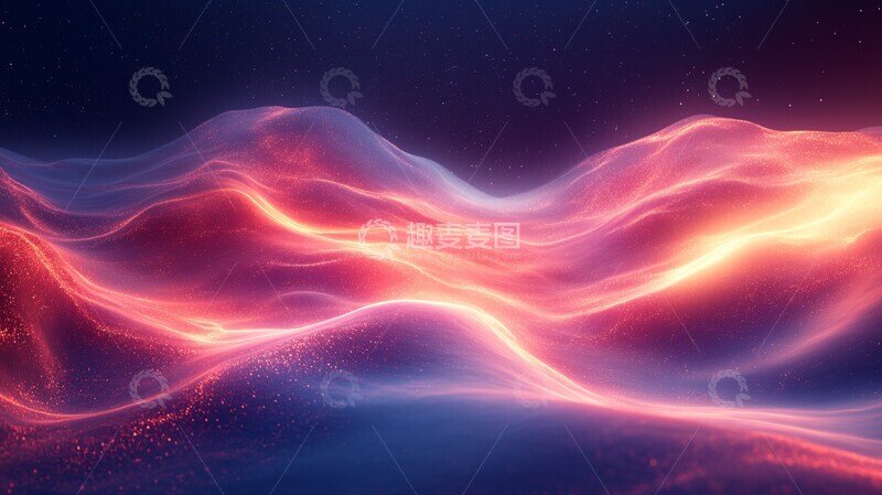 高清大图下载【趣麦麦图】等离子能量渐变