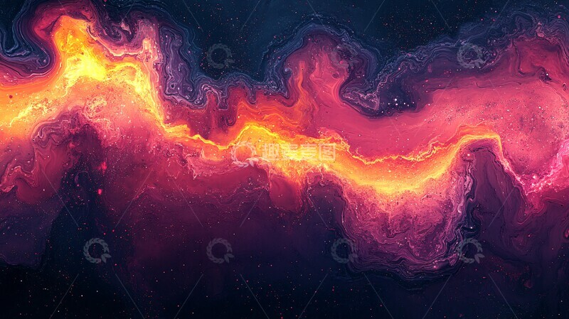 高清大图下载【趣麦麦图】流动纹理背景集3