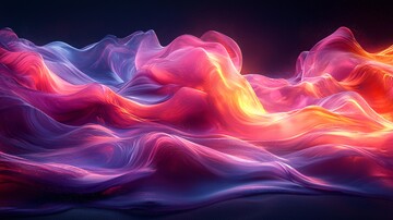 波浪光影波浪光影粉色