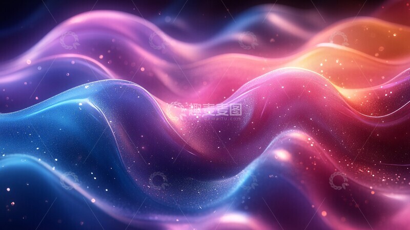 高清大图下载【趣麦麦图】铬色渐变背景1