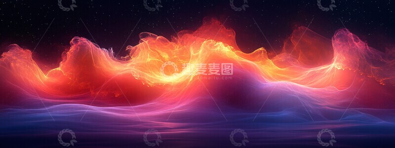 高清大图下载【趣麦麦图】霓虹脉动光影