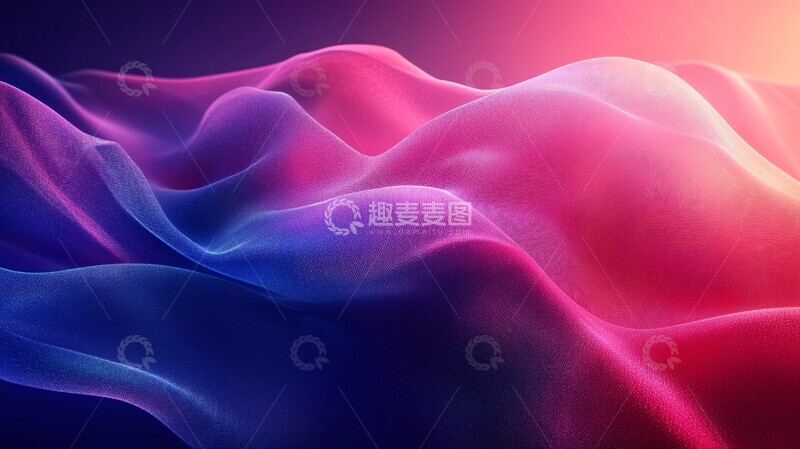 高清大图下载【趣麦麦图】深紫霓虹蓝背景2