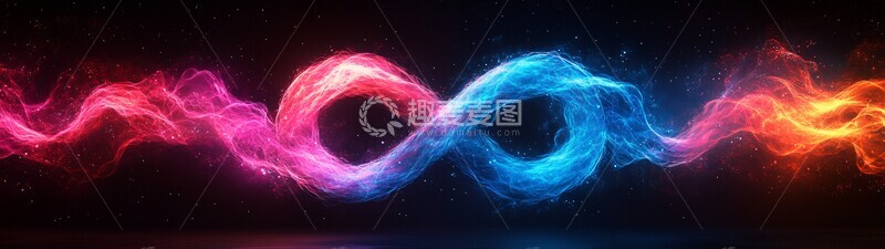 高清大图下载【趣麦麦图】无限符号霓虹灯2