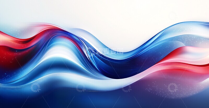 高清大图下载【趣麦麦图】科技线条背景图1