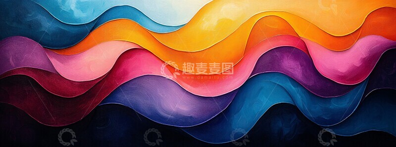 高清大图下载【趣麦麦图】活力抽象图案2