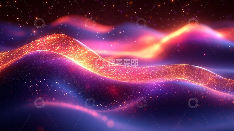 高清大图下载【趣麦麦图】粉色紫色渐变光1