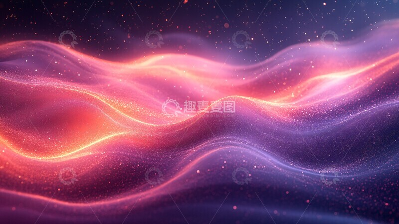 高清大图下载【趣麦麦图】粉色紫色渐变光