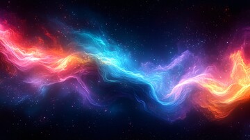 黑底流光壁纸1