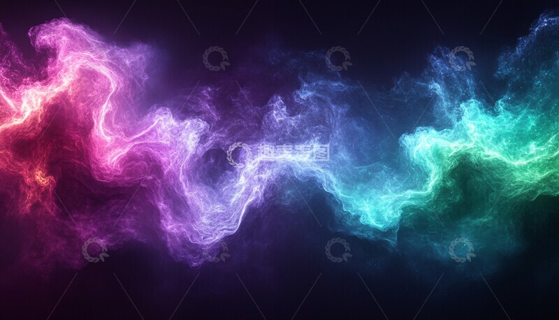 高清大图下载【趣麦麦图】电紫电绿全高清