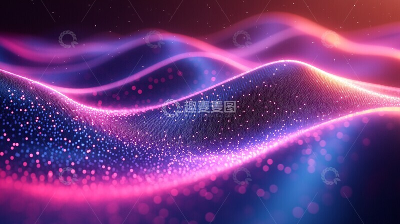 高清大图下载【趣麦麦图】紫色渐变屏幕1