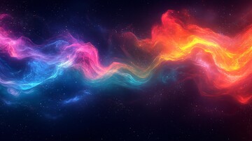 黑底流光壁纸