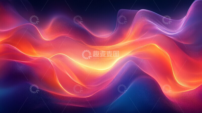 高清大图下载【趣麦麦图】流光渐变流光渐变色彩3