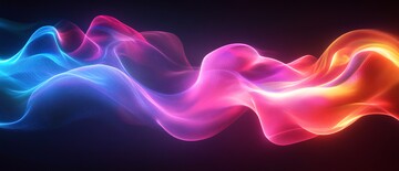 霓虹线条霓虹线条蓝色2