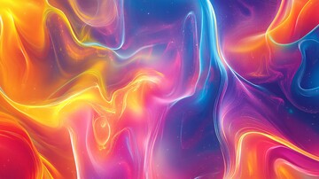 光影流动流动颜色形状1