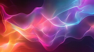 光影流动流动颜色形状3