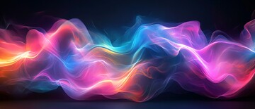 霓虹线条霓虹线条蓝色