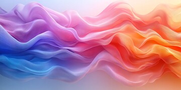 彩色波浪背景图3