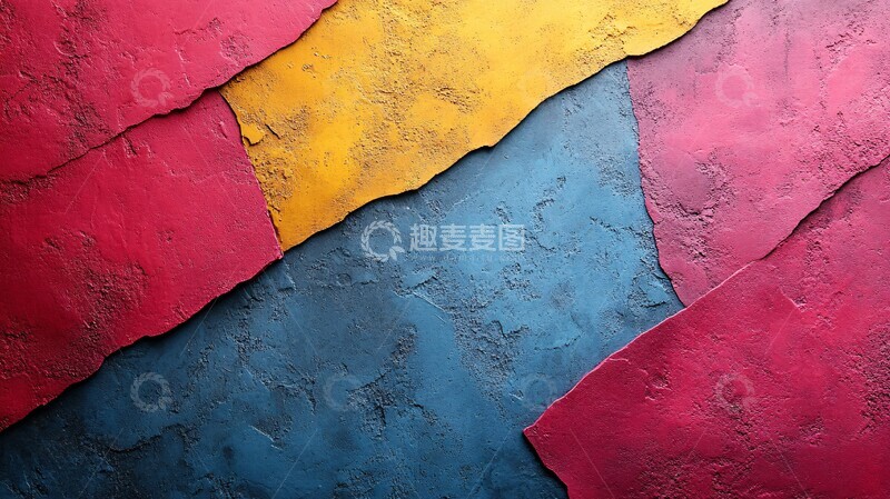 高清大图下载【趣麦麦图】纯色背景简约海报3