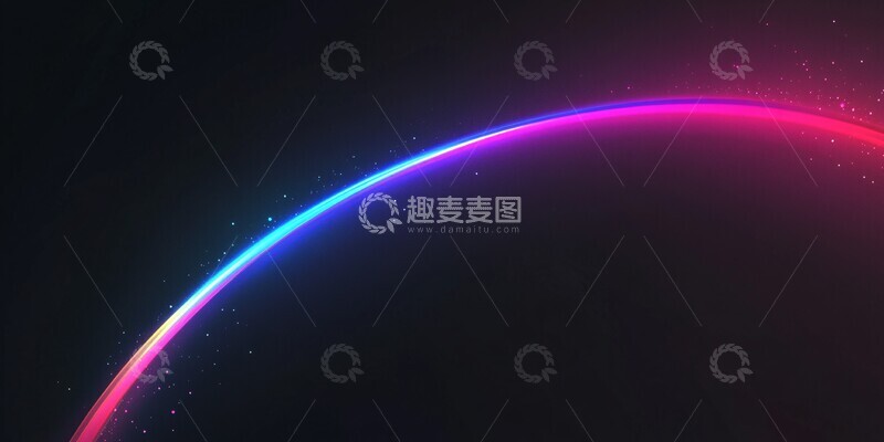 高清大图下载【趣麦麦图】紫色渐变线条