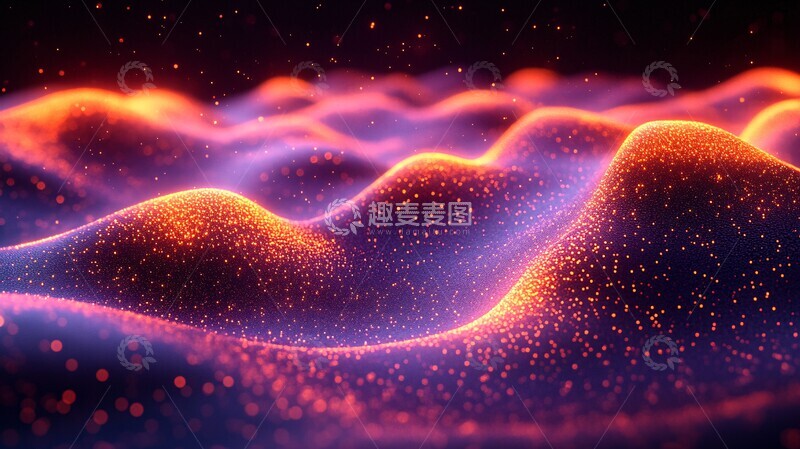 高清大图下载【趣麦麦图】音波动态视觉1