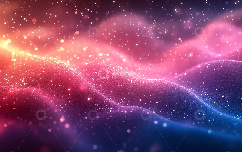 高清大图下载【趣麦麦图】粉色蓝色渐变背景1