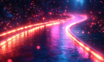 霓虹光轨动画1