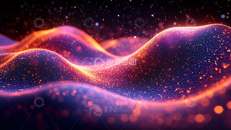 高清大图下载【趣麦麦图】音波动态视觉