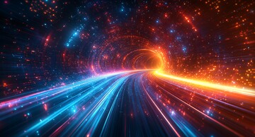 光速光线对称背景1