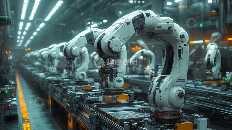 高清大图下载【趣麦麦图】自动化工厂车间1
