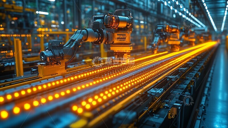 高清大图下载【趣麦麦图】工业机器人手臂17